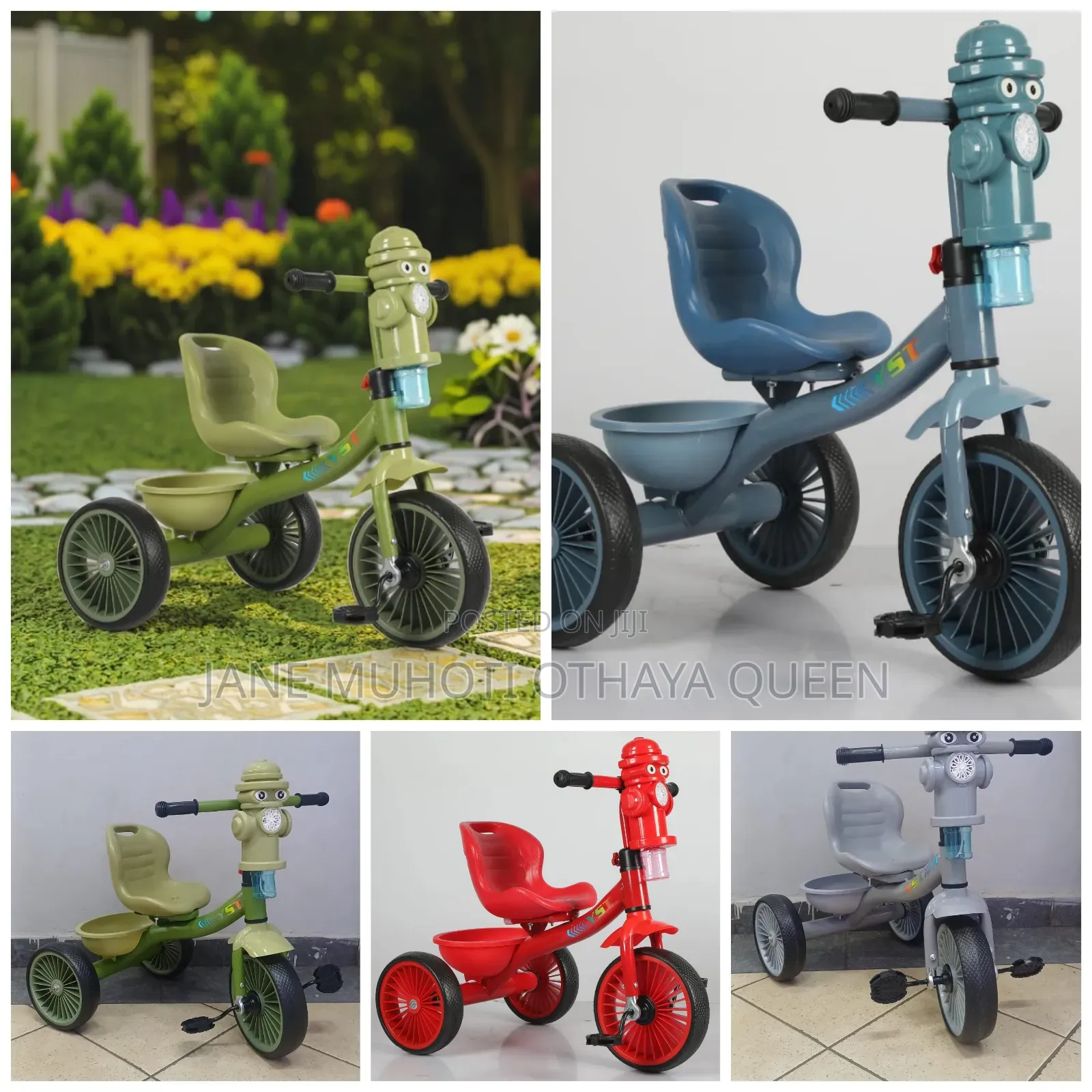 *Tri Cycle With Bubble Machine*