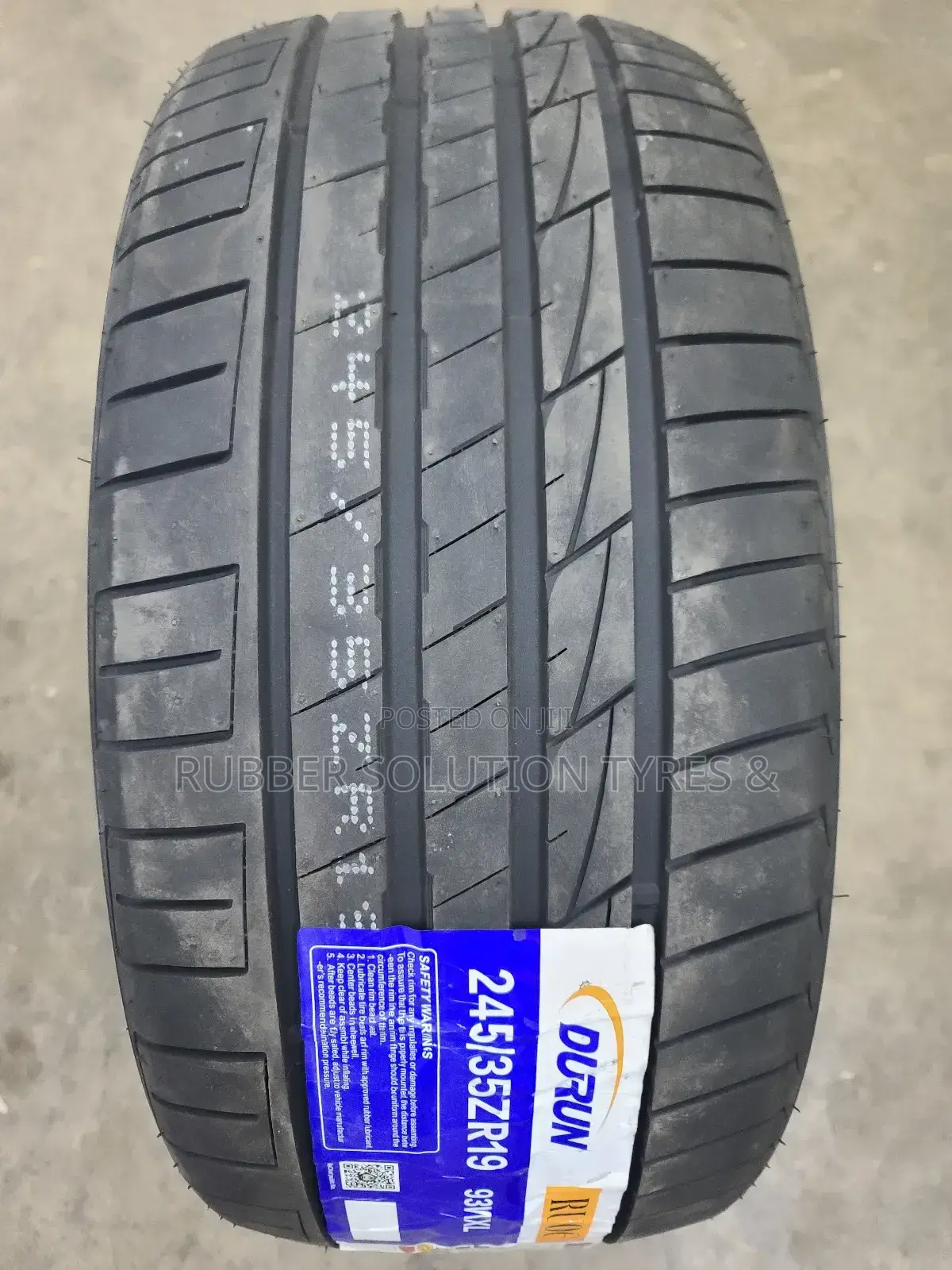 245/35r19 Durun Tyres 93 v X/L