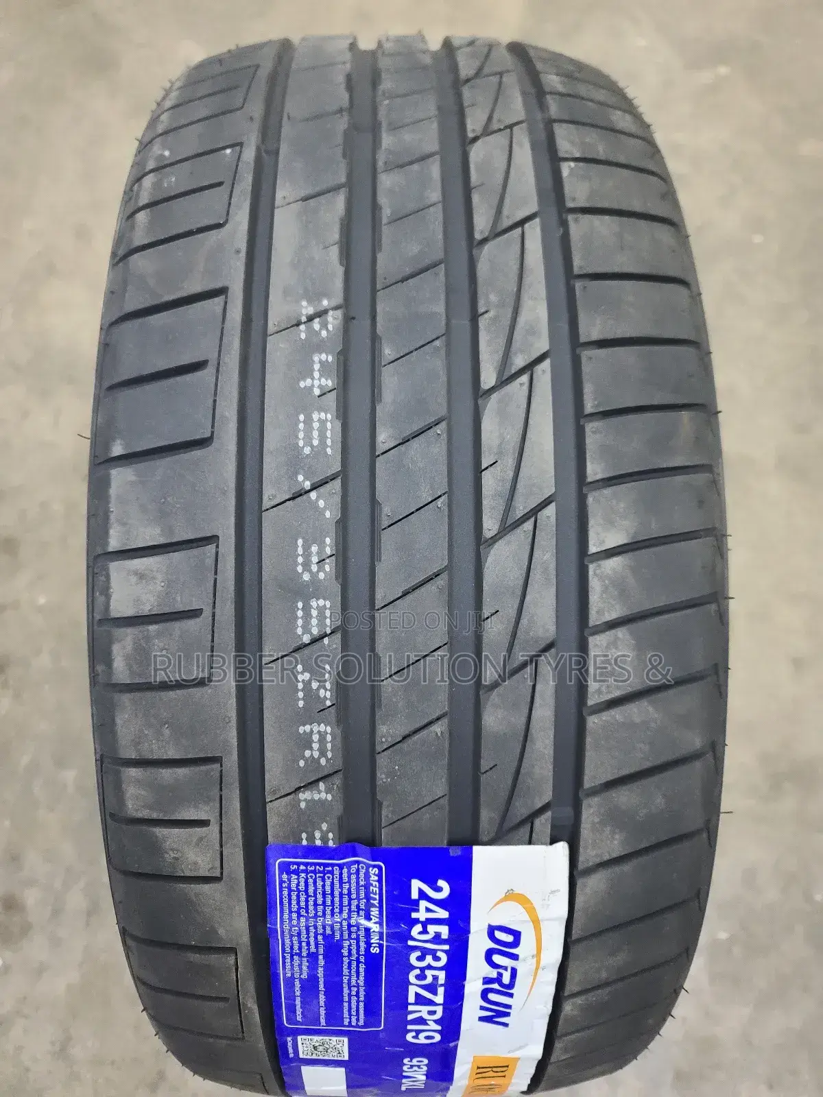 245/35r19 Durun Tyres 93 v X/L