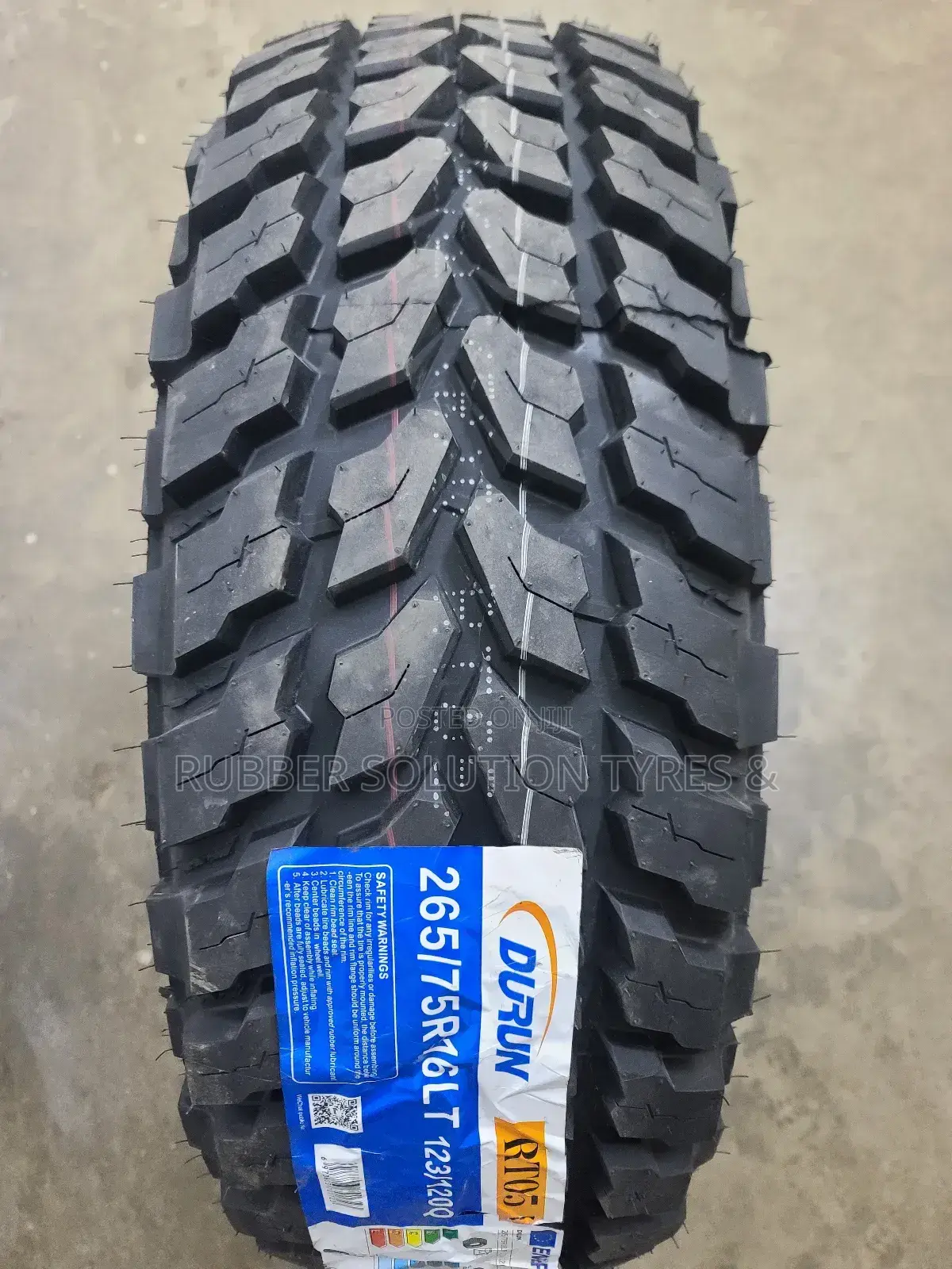 265/75r16 Durun Tires L/T 123q