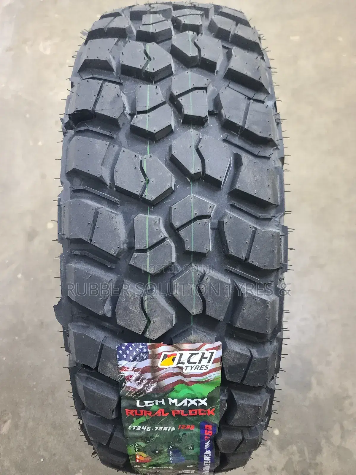 245 /75 R16 LCH Tyres Rural Block Mud-Terrain