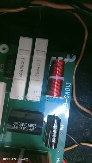 Loudspeaker Crossover Frequency Divider Circuit Board