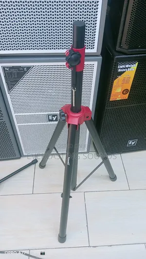 Heavy-Gauge Adjustable Speakers Stand