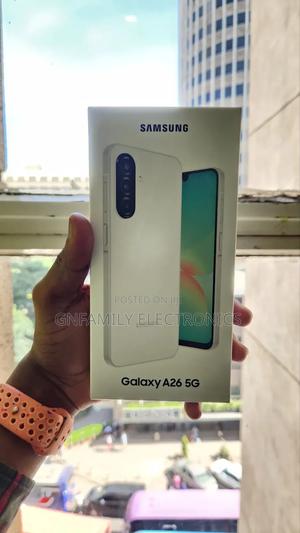 New Samsung Galaxy A26 256 GB White - main view