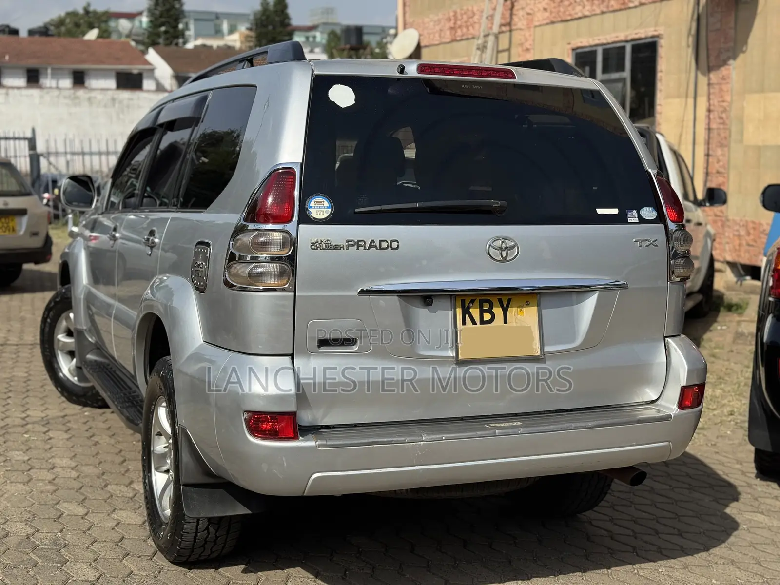Toyota Land Cruiser Prado 2008 Silver