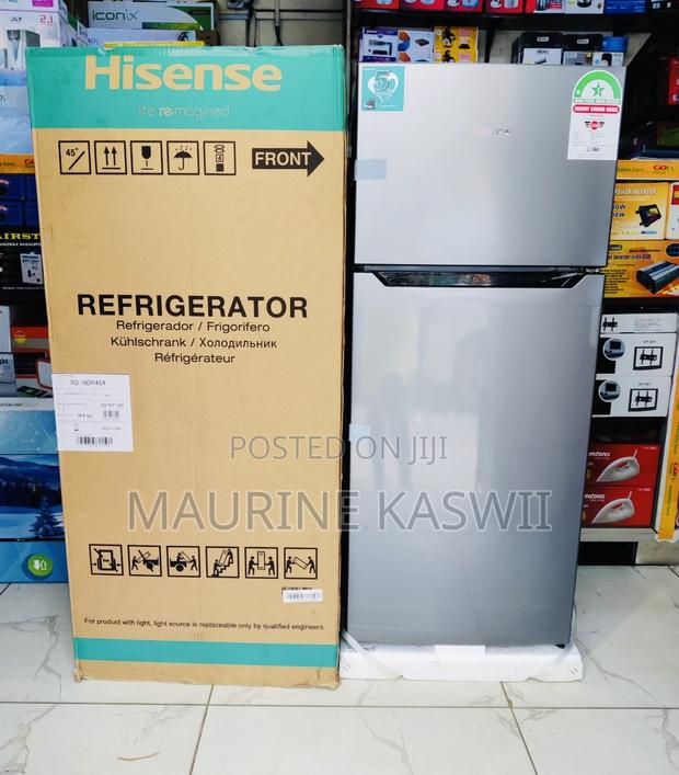 Hisense 120 Dr Double Door Silver -Ref120dr - main view