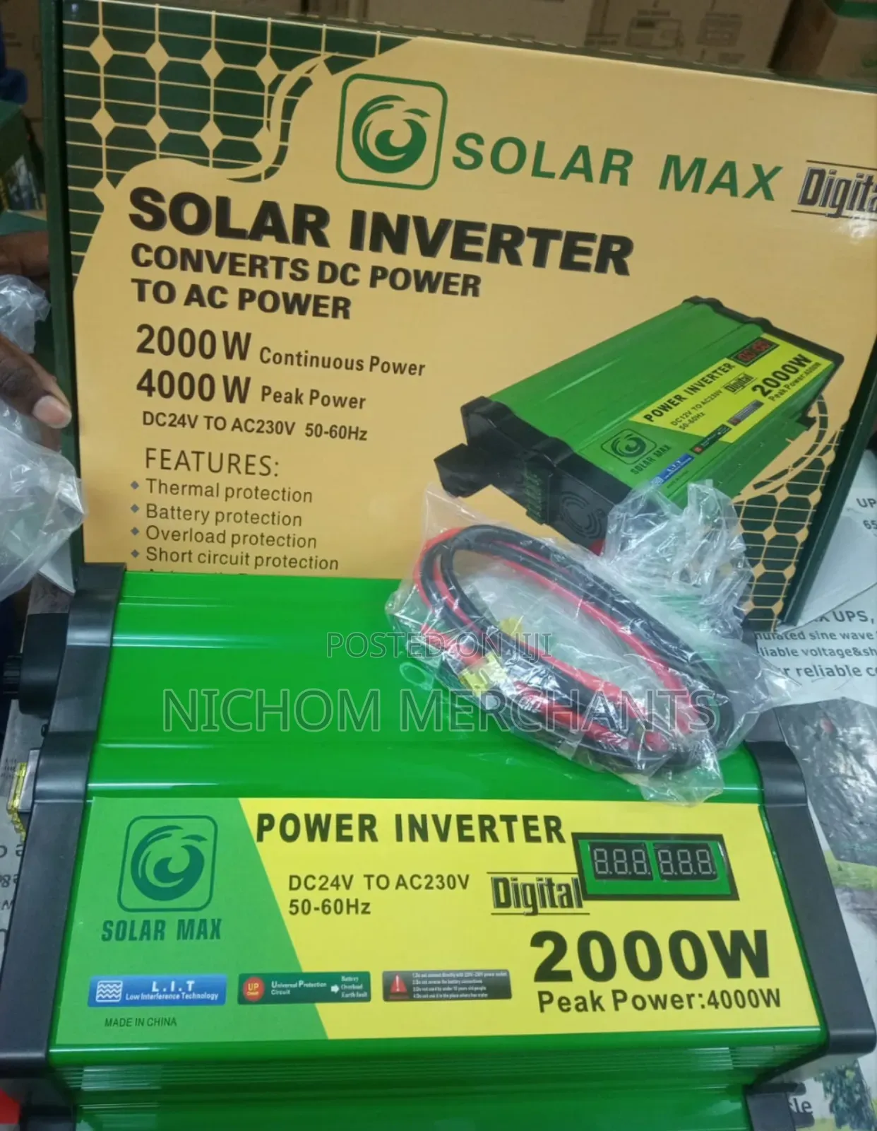 Solar Max Solar Inverter 2000watts/2000watts Power Inverter