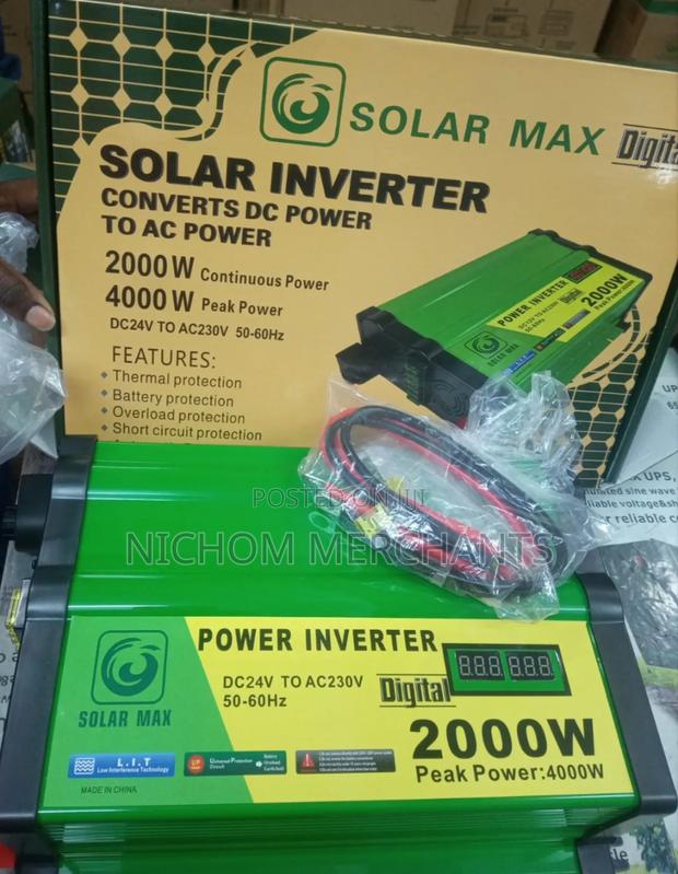 Solar Max Solar Inverter 2000watts/2000watts Power Inverter