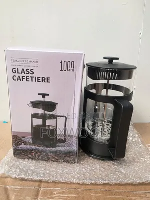 1000ml French Plunger Coffee/ Tea Now Available