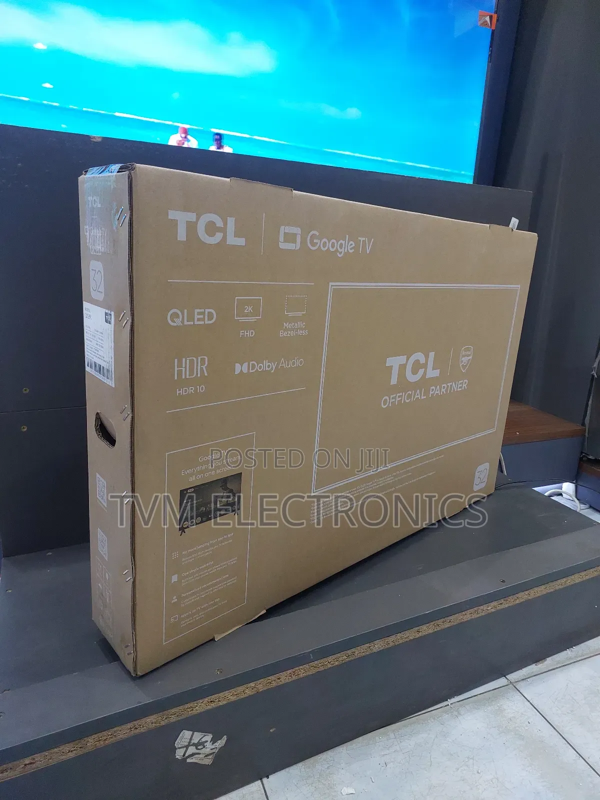 TCL 32′′ 32s5k Qled Full Hd Smart Google Tv
