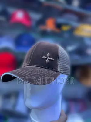 Trucker Velvet Cap With a Breatheable Mesh Back