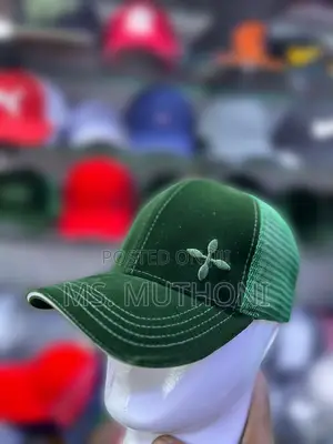Trucker Velvet Cap With a Breatheable Mesh Back