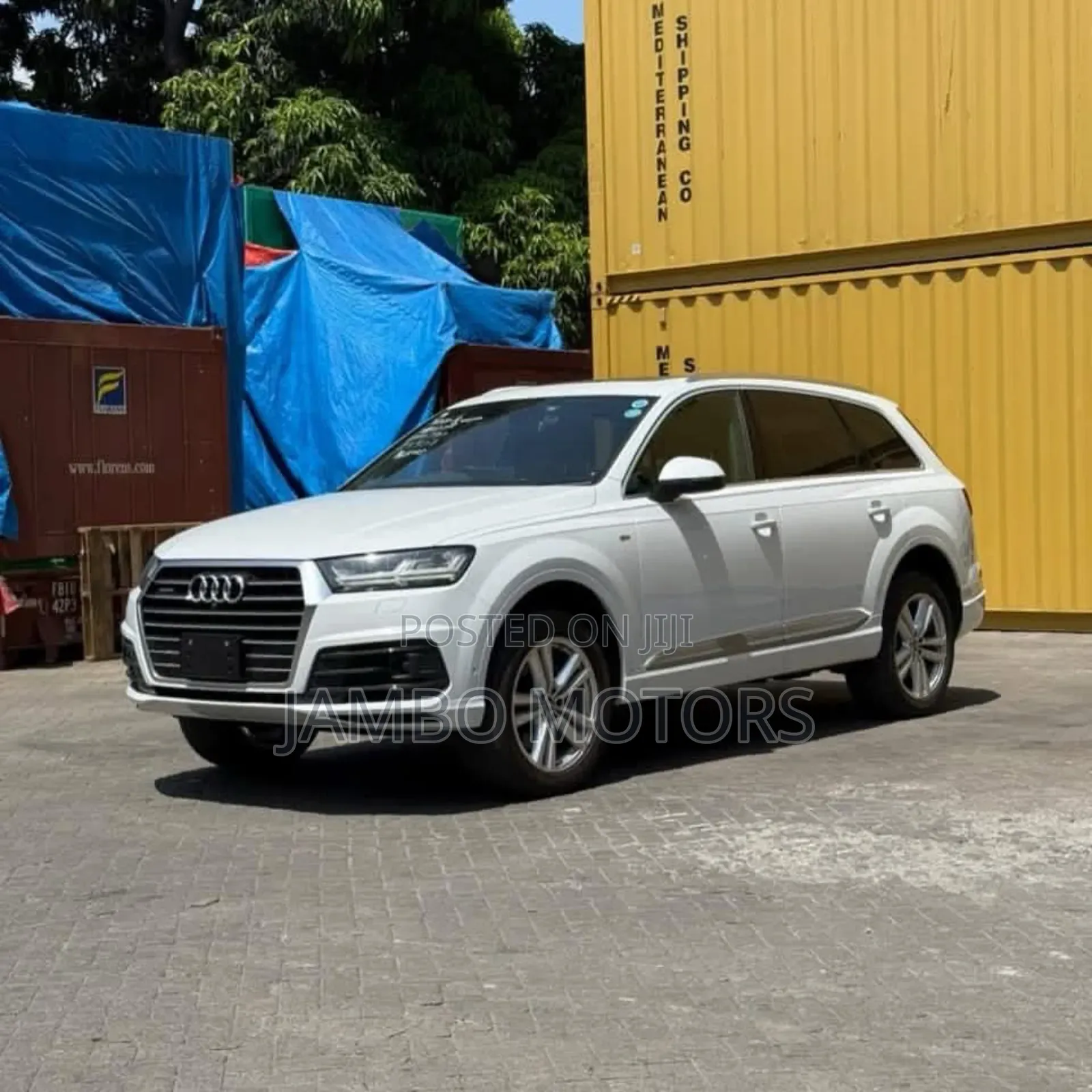 Audi Q7 45 SE Premium AWD quattro 2019 White