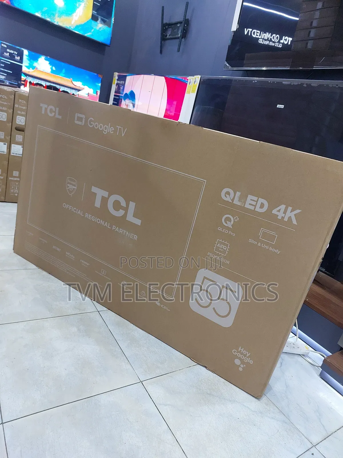 TCL 55 Inch 55c655 Qled Pro Ultra Hd Google Tv