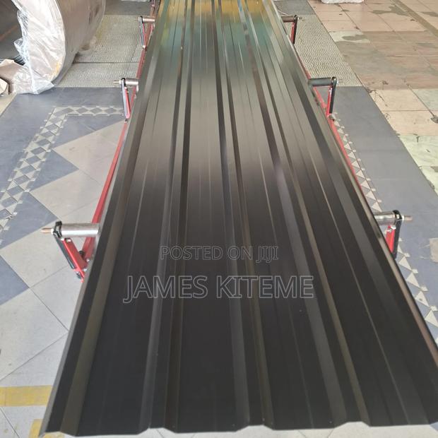 Glossy Gray Corrugated Mabati