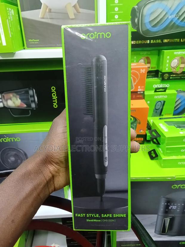 Oraimo Sleekwave Ohs-220n Electric Hair Comb Fast Style,Safe Shine - main view