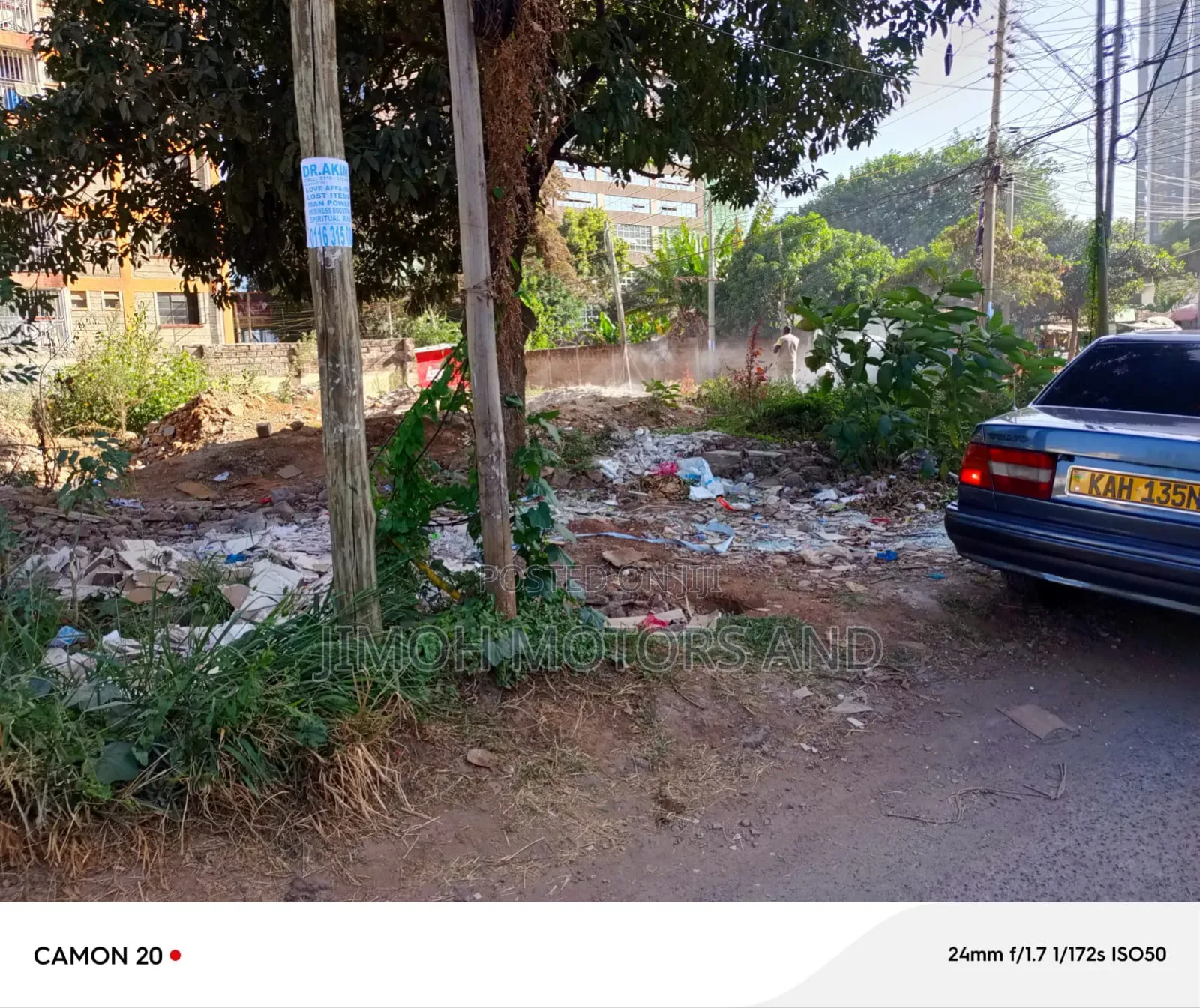 Land for Sale in Muthith Road Westlands Coner Plot