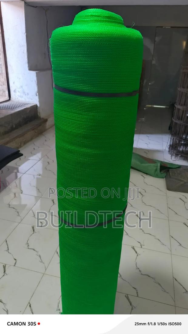 Green Scaffolding Ptotection Net - main view