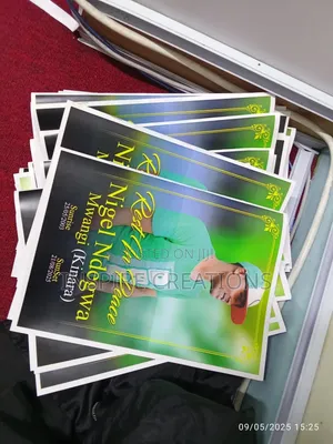 Custom Designed and Printed Euologies