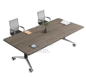 Modern Office Boardroom Table : Foldable Conference Table