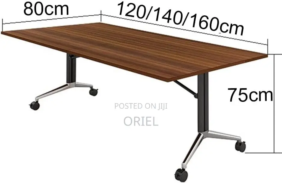 Modern Office Boardroom Table : Foldable Conference Table