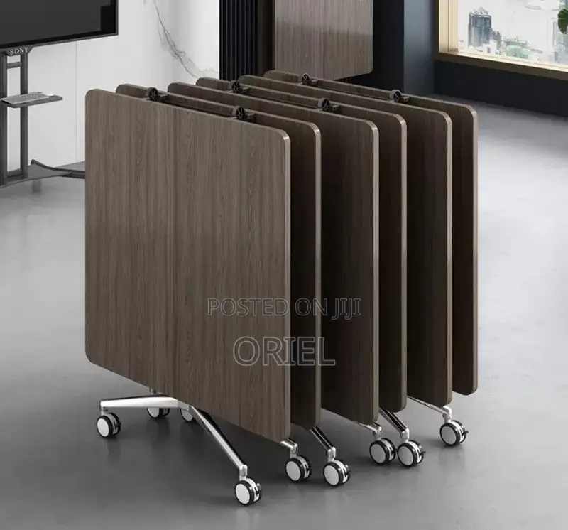 Modern Office Boardroom Table : Foldable Conference Table