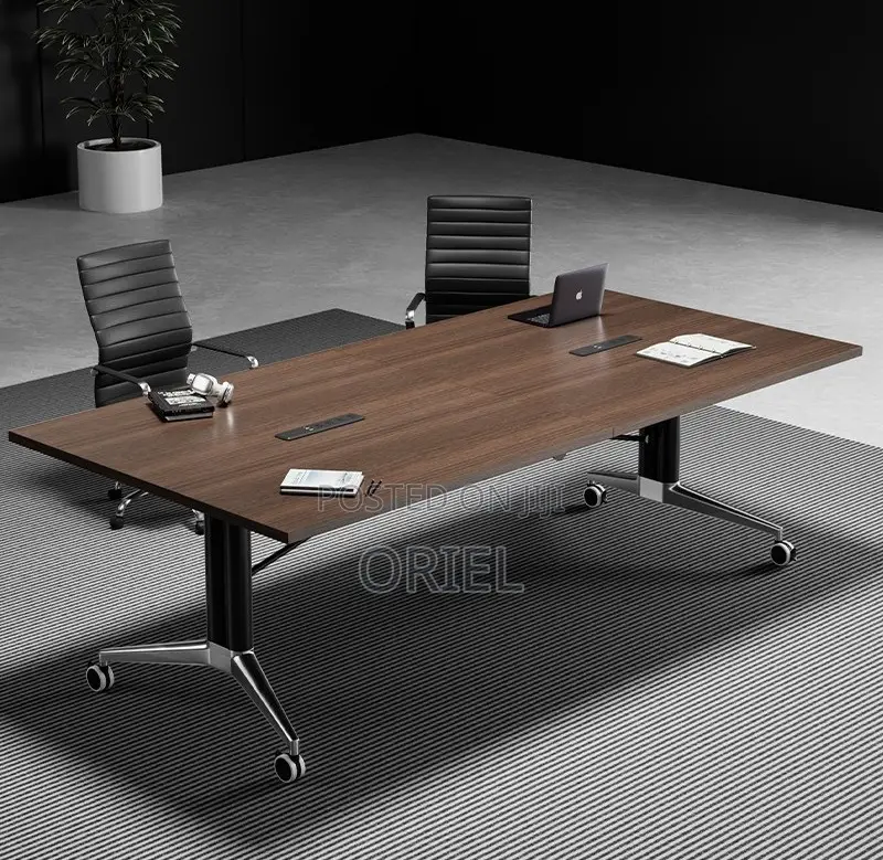 Modern Office Boardroom Table : Foldable Conference Table