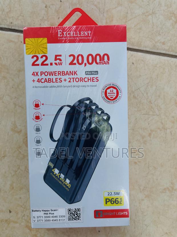 Excellent Power Bank 20000mah
