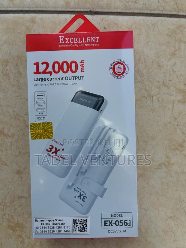 Excellent Power Bank 12000mah