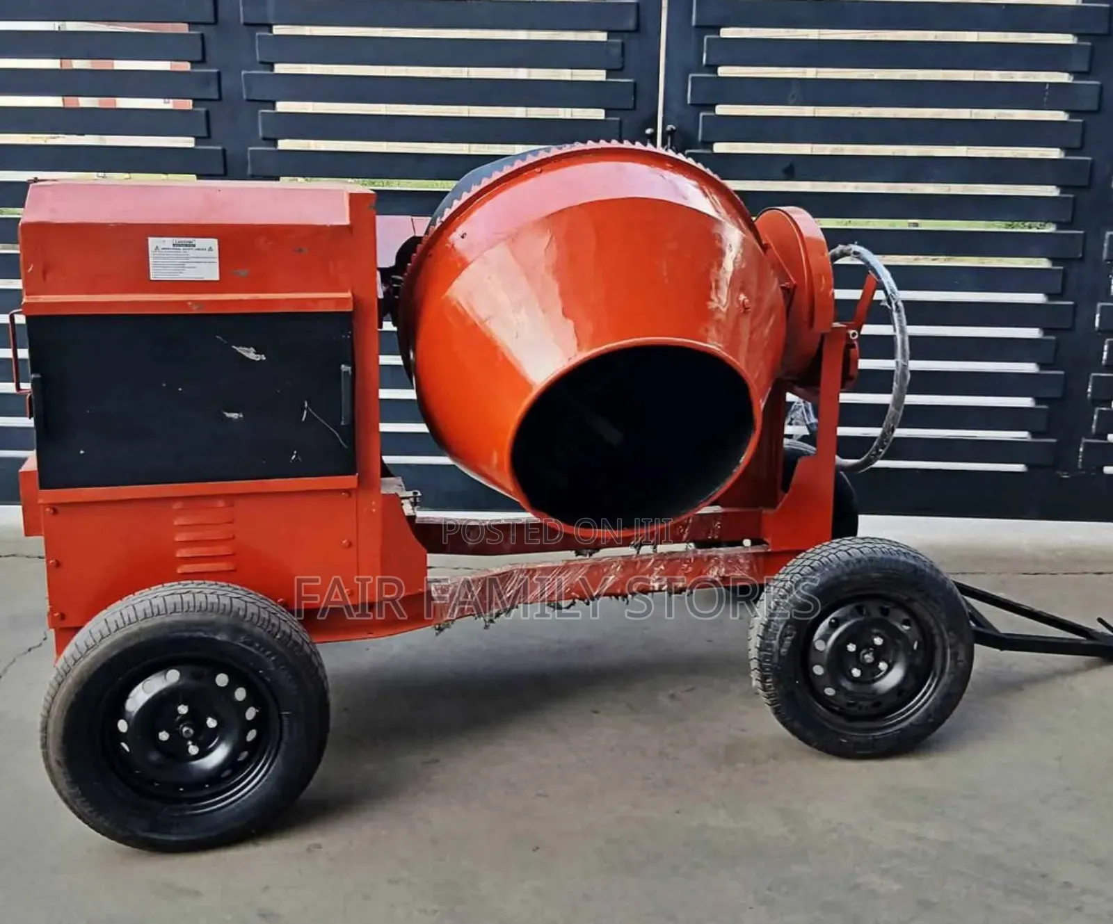 Indian Concrete Mixer 500ltrs