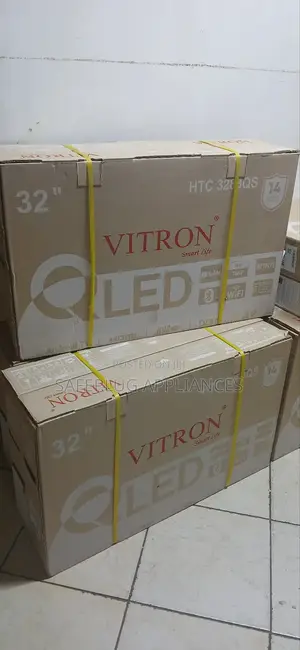Vitron 32" Ultra Qled Smart Android Tv – Frameless Design, Bluetooth