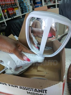 White Right Bonet Rear View Under Mirror - thumbnail 2