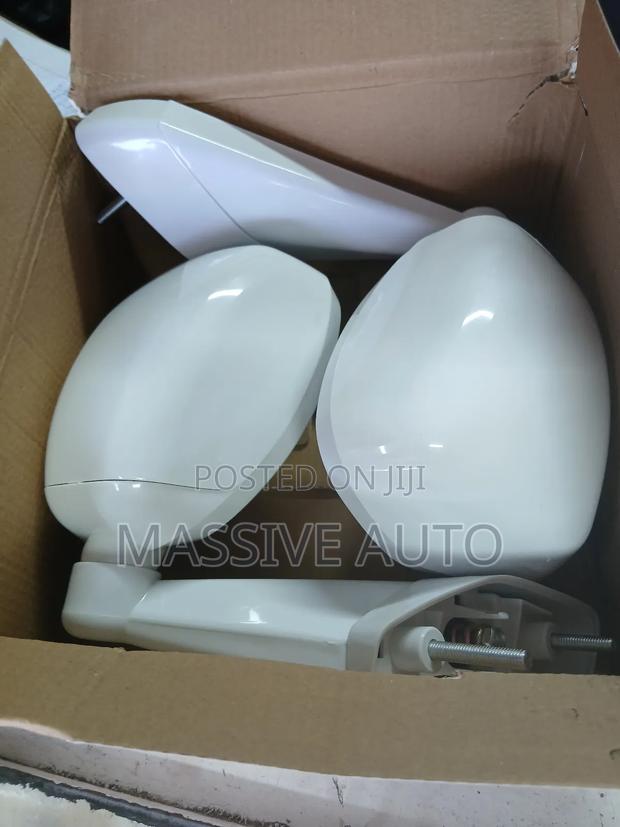 White Right Bonet Rear View Under Mirror - thumbnail 3