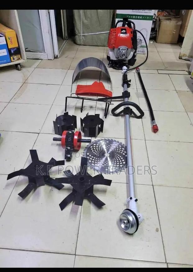 Brush Cutter With Tiller And Weeder