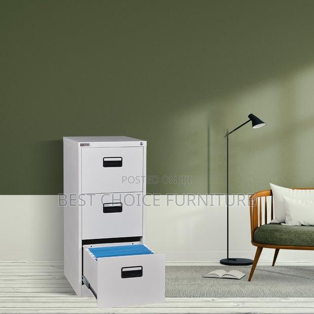 Office Cabinets; 3-Drawer Steel Office Cabinet for Secure Storage - thumbnail 7