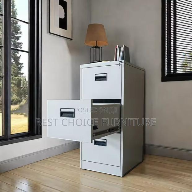 Office Cabinets; 3-Drawer Steel Office Cabinet for Secure Storage - thumbnail 13