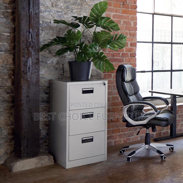 Office Cabinets; 3-Drawer Steel Office Cabinet for Secure Storage - thumbnail 17