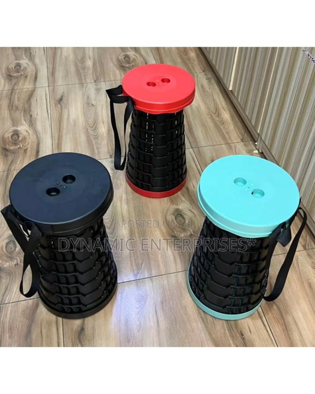 Portable Retractable Camping Stool - main view