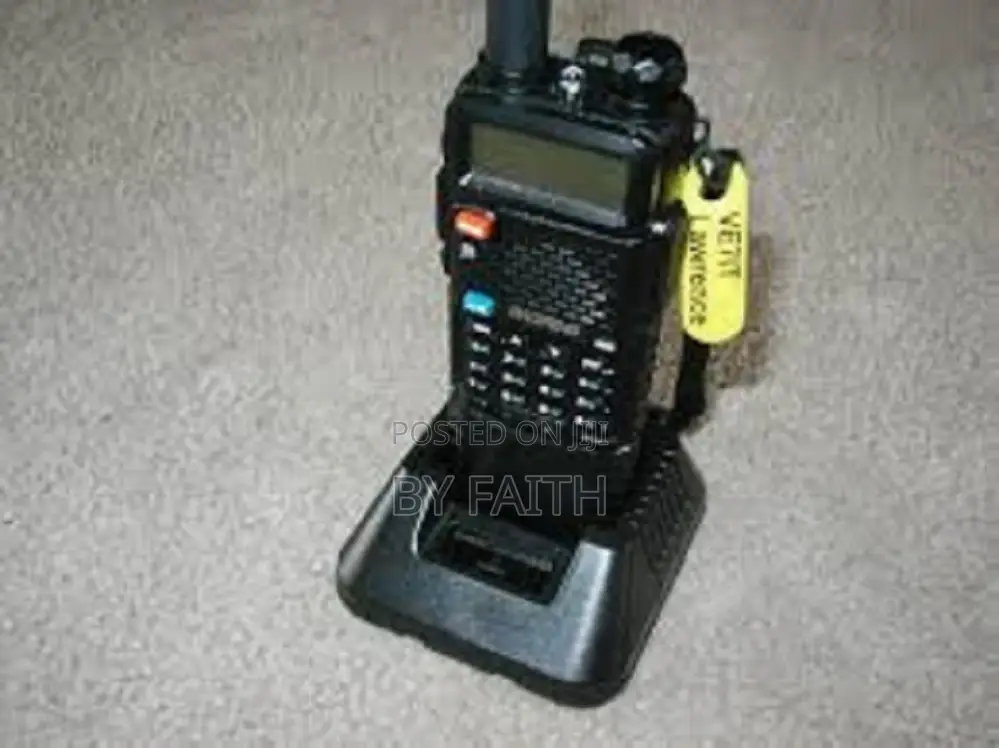 Baofeng Uv-5r Two-Way Radio With Led Flashlight Extended Battery
