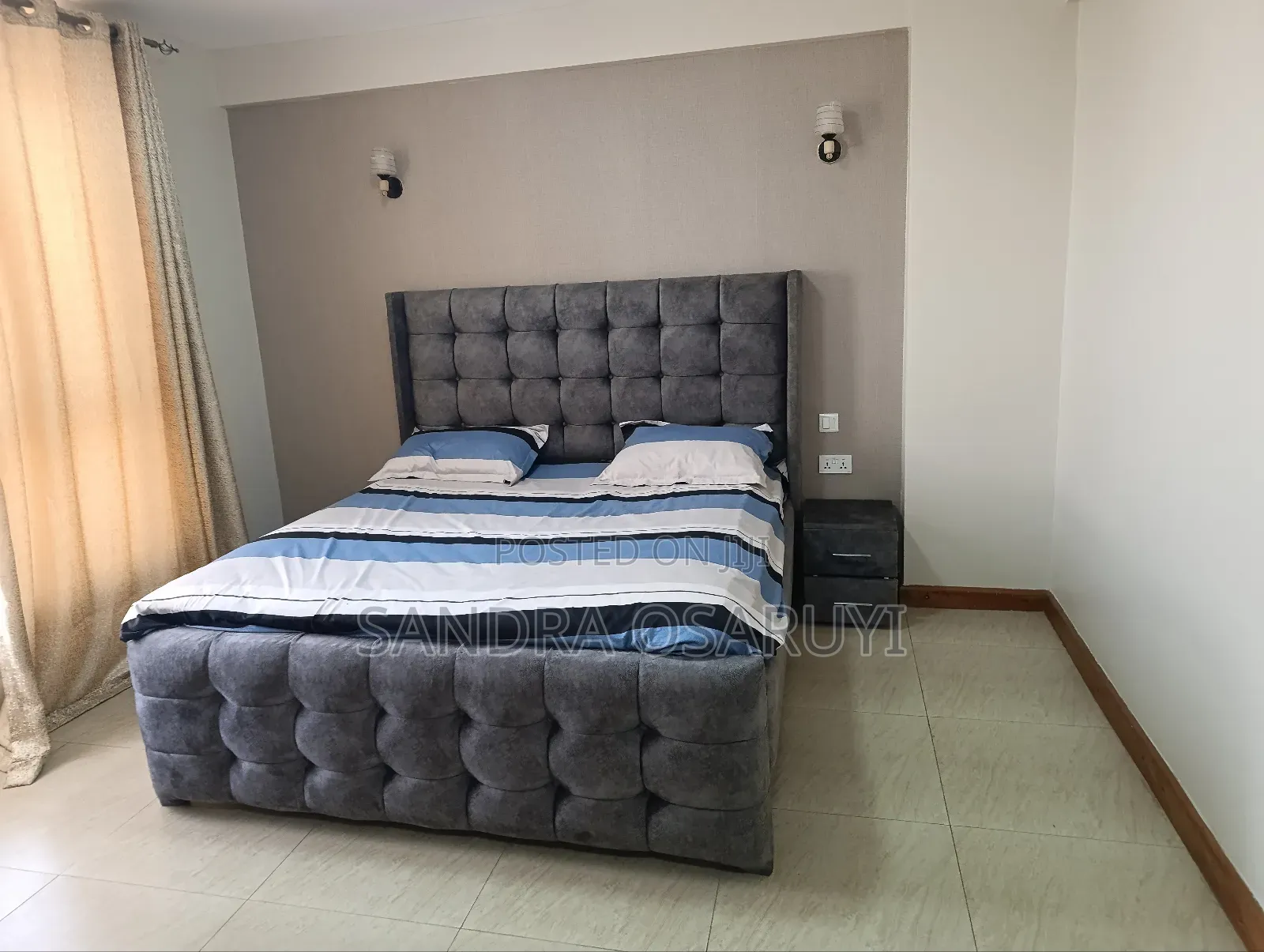 Spacious 3 Bedroom + DSQ Short Stay in Kilimani