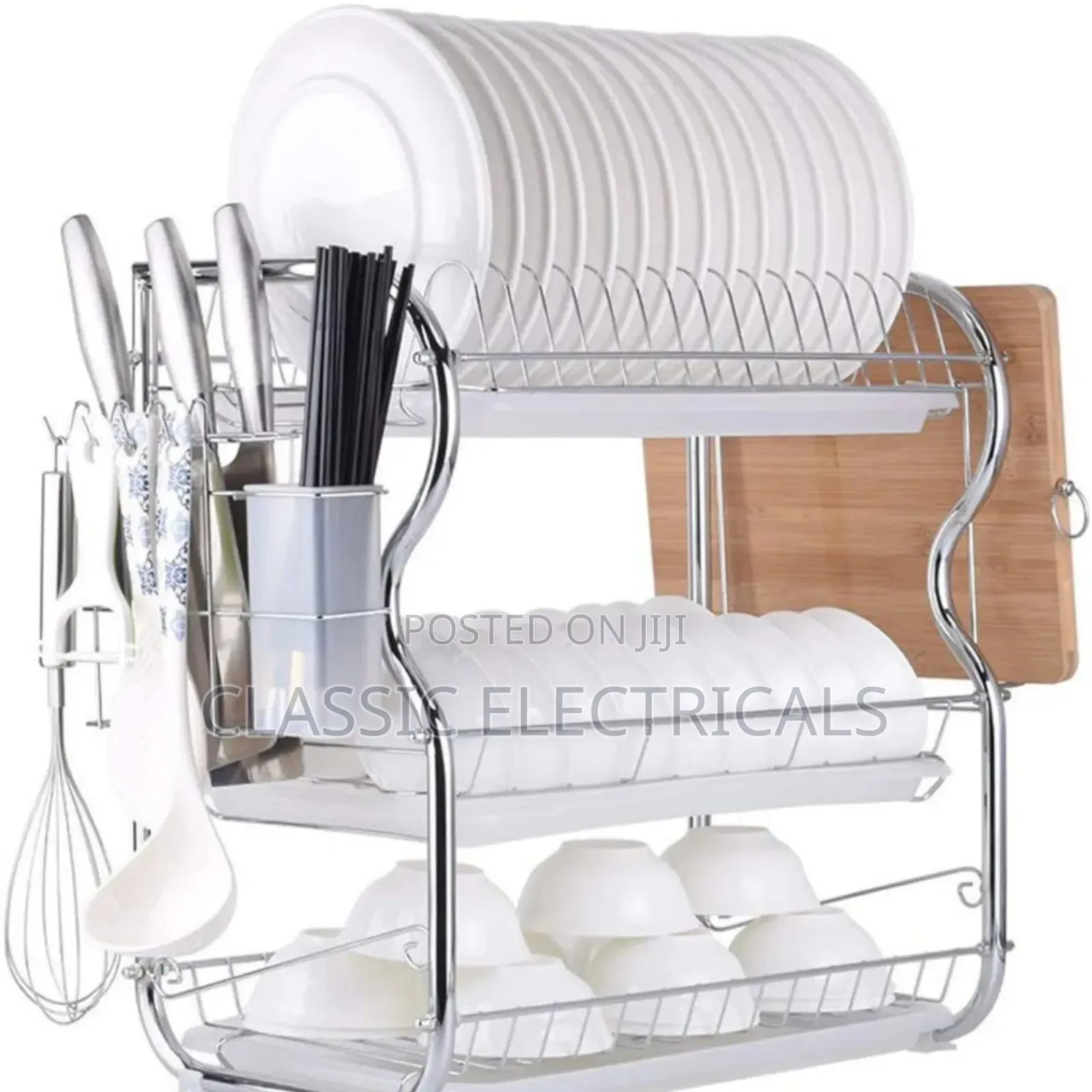 3layer Dishrack Stainless Steel