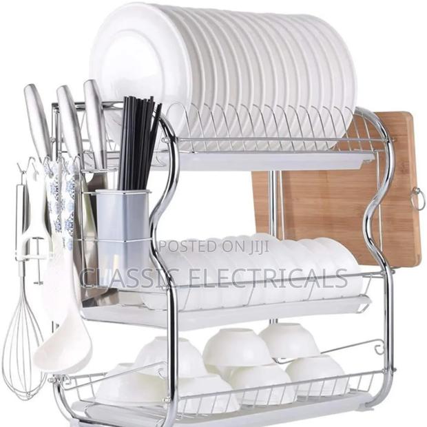 3layer Dishrack Stainless Steel