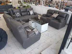 Tanzanian Semi Recliner Sofa 7 Seater