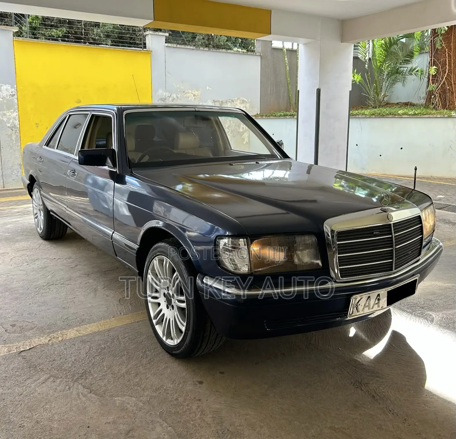 Mercedes-Benz S-Class 1990 Blue