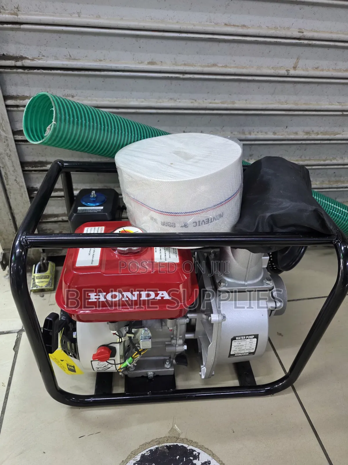 3" Water Pump With 30m Canvas and Sunction