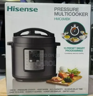 Hisense Pressure Cooker 6 Liters 6-in-1 Multi Cooker