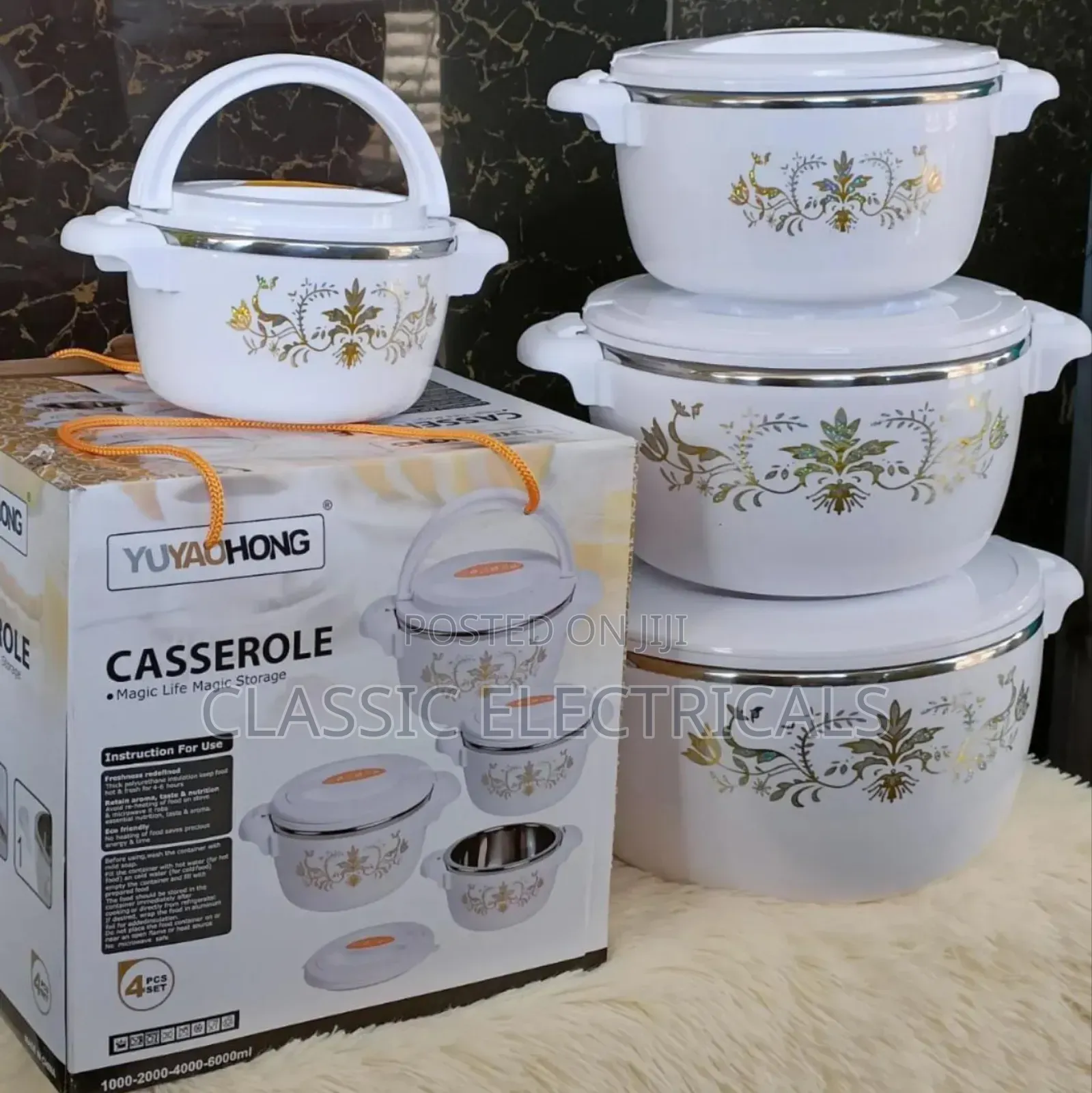 Casserole 4pc Hotpots