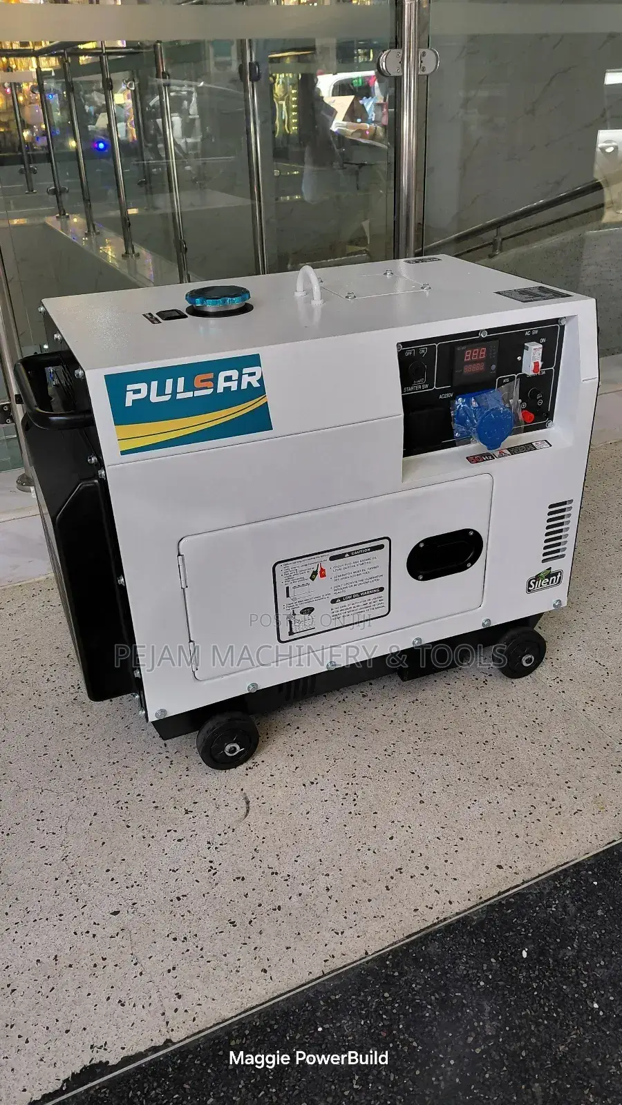 Pulsar Germany 12kva Single Phase Diesel Generator