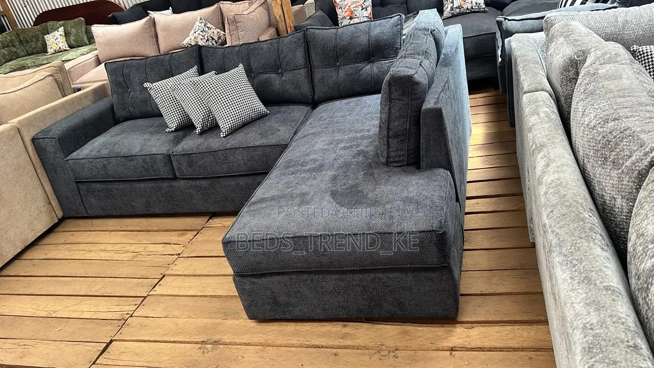 Showcased 6 Seater L Sofa Set