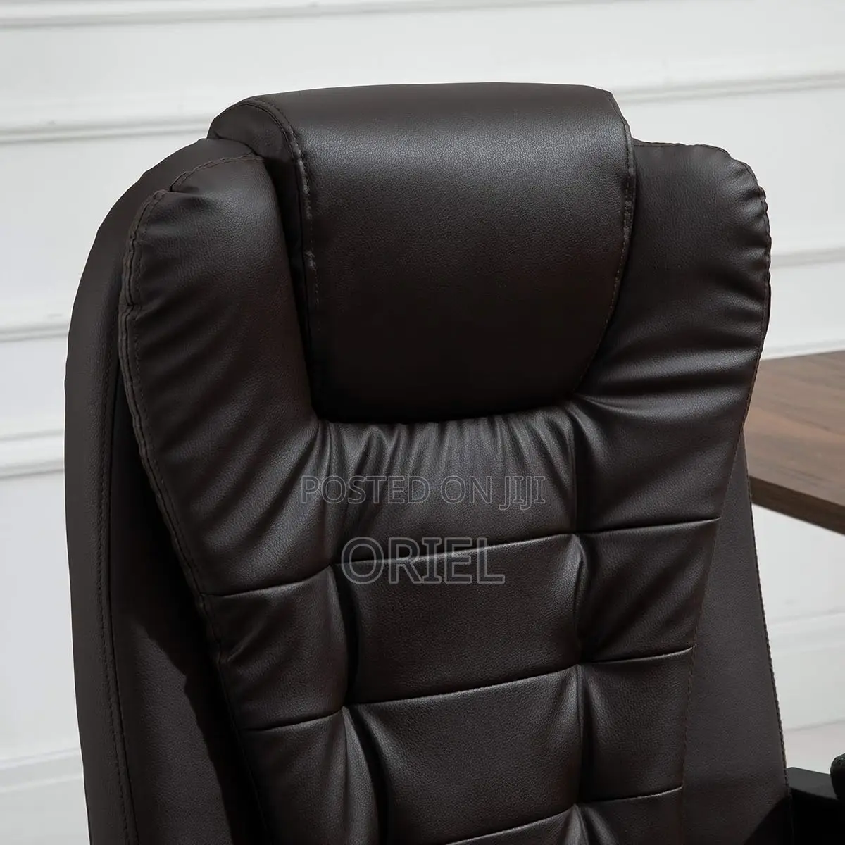 Executive Office Chair : Lincoln Faux Leather Executive Chair